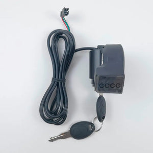 Kugoo Kirin M4 pro verrouillage de l'interrupteur d'alimentation pour Scooter électrique, avec clés, voltmètre d'allumage