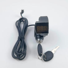 Charger l&#39;image dans la galerie, Kugoo Kirin M4 pro verrouillage de l&#39;interrupteur d&#39;alimentation pour Scooter électrique, avec clés, voltmètre d&#39;allumage