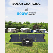 Charger l&#39;image dans la galerie, FOSSiBOT F2400 Centrale électrique portable, batterie LiFePO4 2048 Wh, générateur solaire de sortie 2400 W, 3 x AC RV voiture USB